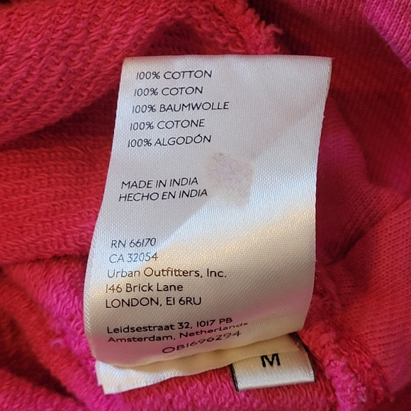 Pilcro by Anthropologie Spliced Henley Longsleeve Neon Pink Glow Top, Size M - Picture 10 of 15